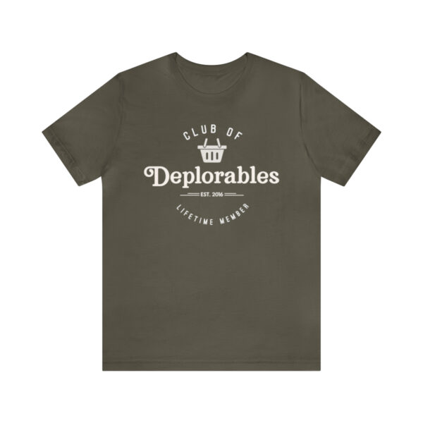 Trump 8 - Deplorables life time member shirt - Image 2