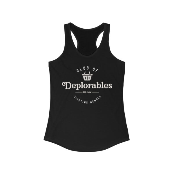 Trump 8 - Club of Deplorables racerback tank top - Image 3