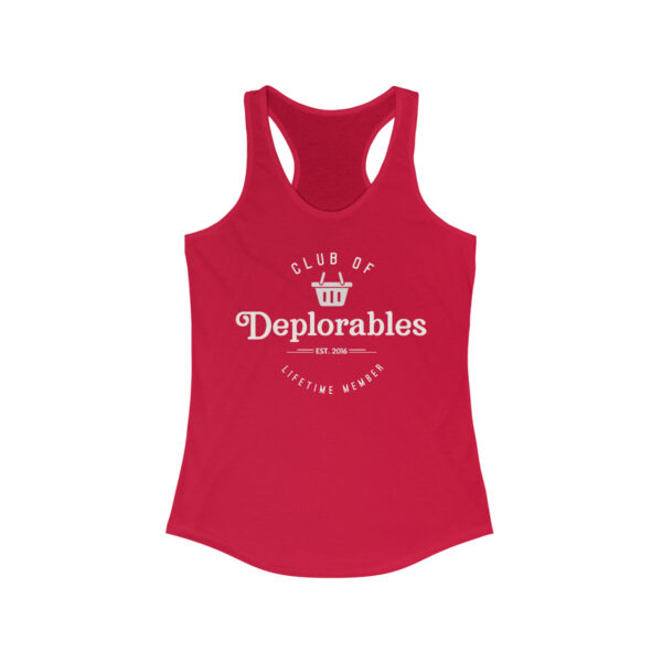 Trump 8 - Club of Deplorables racerback tank top - Image 5