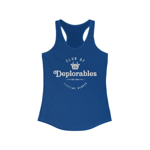 Trump 8 - Club of Deplorables racerback tank top - Image 4