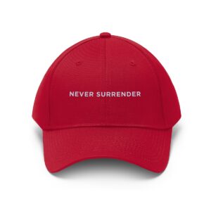 never surrender cap