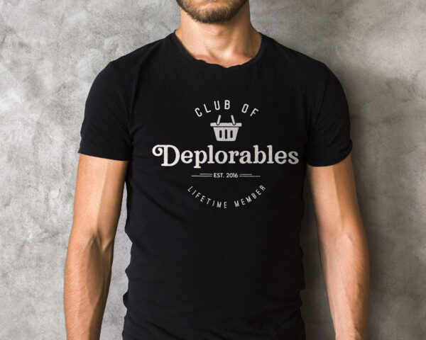 Trump 8 - Deplorables life time member shirt - Image 6