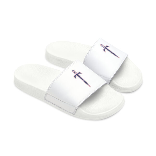 Trump 8 - Branded Men's PU Slide Sandals - Image 7