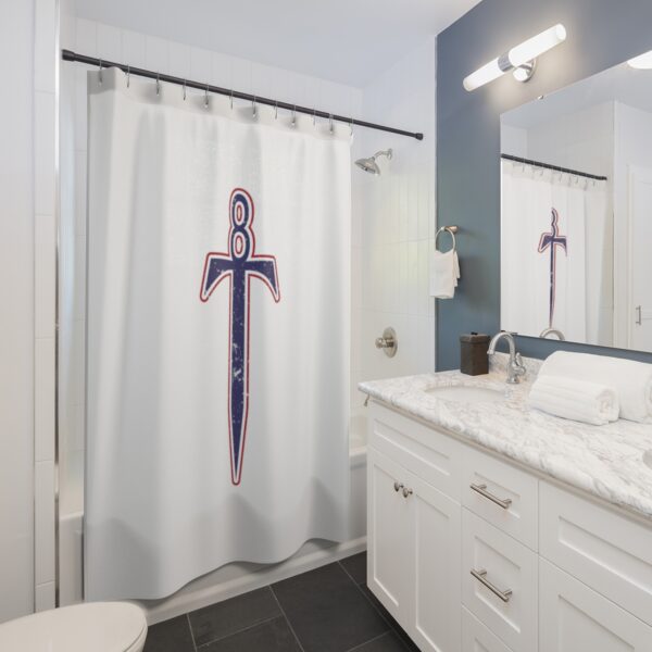 Trump 8 Branded Shower Curtains