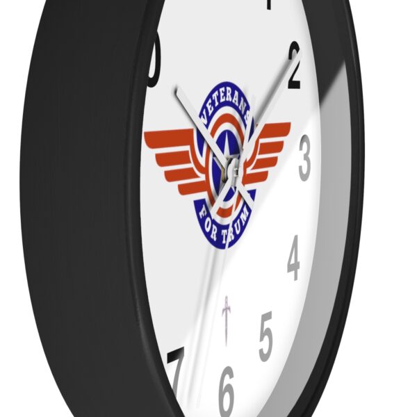 Trump 8 - Veterans For Trump Wall Clock - Image 5