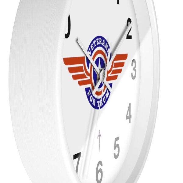 Trump 8 - Veterans For Trump Wall Clock - Image 11