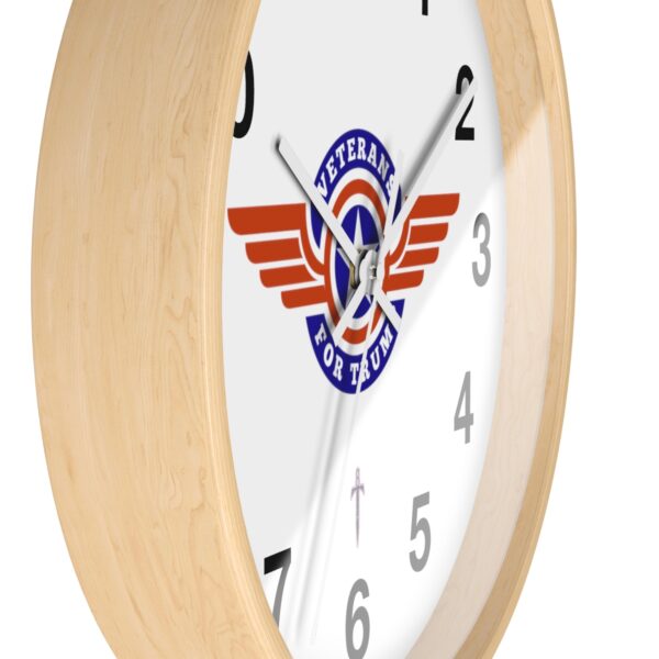 Trump 8 - Veterans For Trump Wall Clock - Image 17