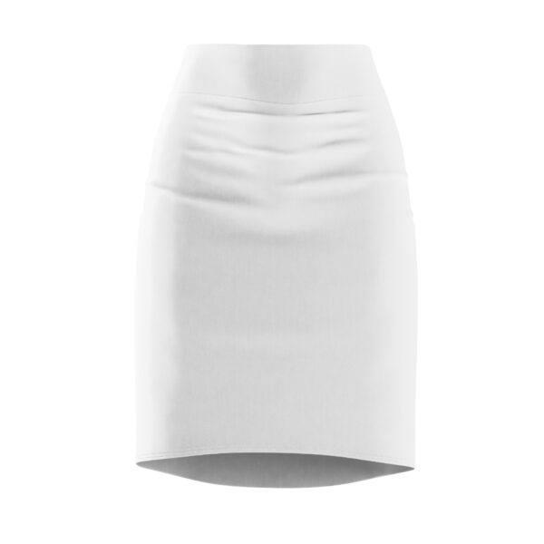 Trump 8 - Branded Women's Pencil Skirt - Back Waistband - Image 2