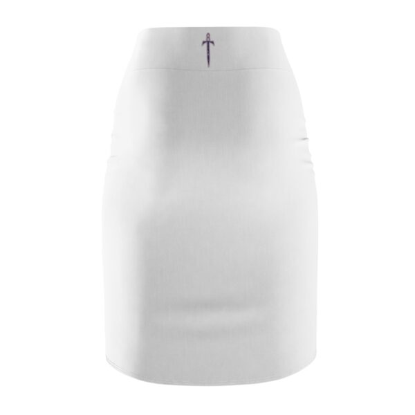 Trump 8 - Branded Women's Pencil Skirt - Back Waistband - Image 3