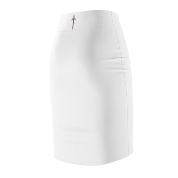 Trump 8 - Branded Women's Pencil Skirt - Back Waistband - Image 5