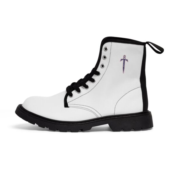 Trump 8 - Branded Men's Canvas Boots - Image 3