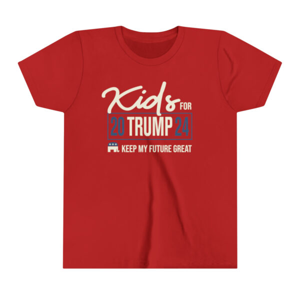 Trump 8 - Kids for Trump 2024 youth shirt - Image 3