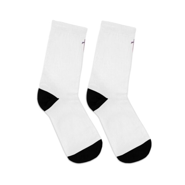 Trump 8 - Branded Recycled Poly Socks - Image 5