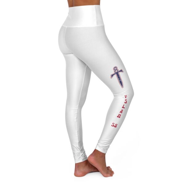 Trump 8 - Psalm 59 Right Leg High Waisted Leggings