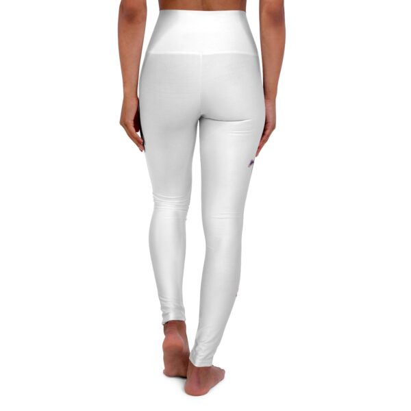 Trump 8 - Psalm 59 Right Leg High Waisted Leggings - Image 3