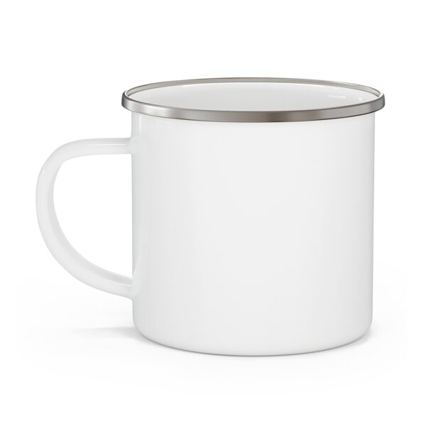 Trump 8 - Branded Enamel Camping Mug - Image 4