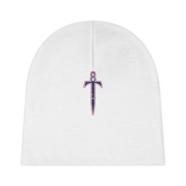 Trump 8 - Branded Baby Beanie - Image 2