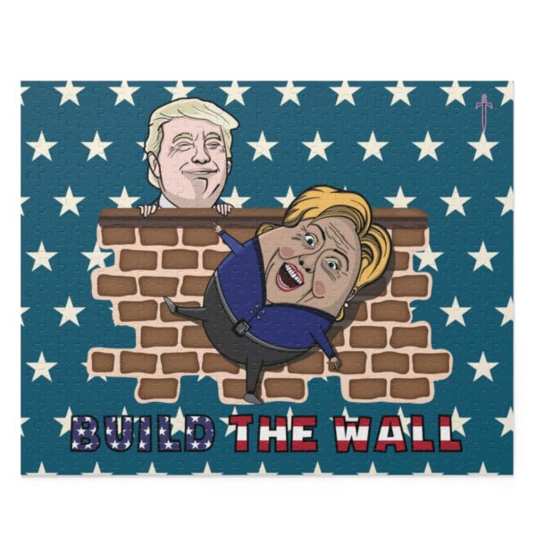 Trump 8 - Build The Wall Puzzle - Image 2