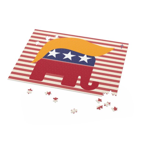 Trump 8 - Golden Hair Elephant Puzzle - Image 3