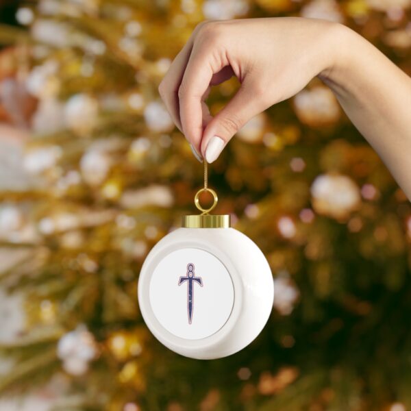 Trump 8 Branded Christmas Ball Ornament - Image 4