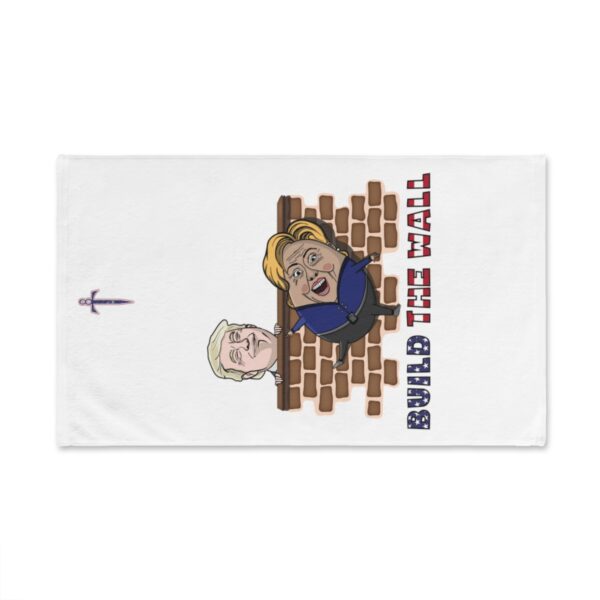 Trump 8 - Build The Wall Hand Towel - Image 3