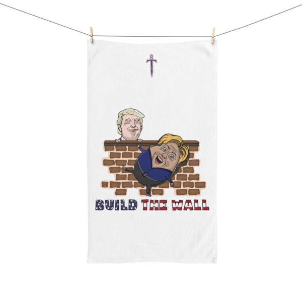 Trump 8 - Build The Wall Hand Towel