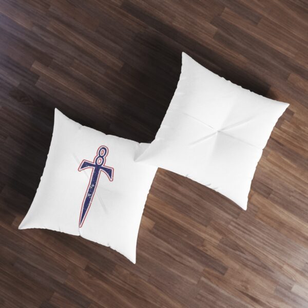 Trump 8 Branded Tufted Square Floor Pillow - Image 7