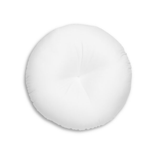 Trump 8 Branded Tufted Round Floor Pillow - Image 6