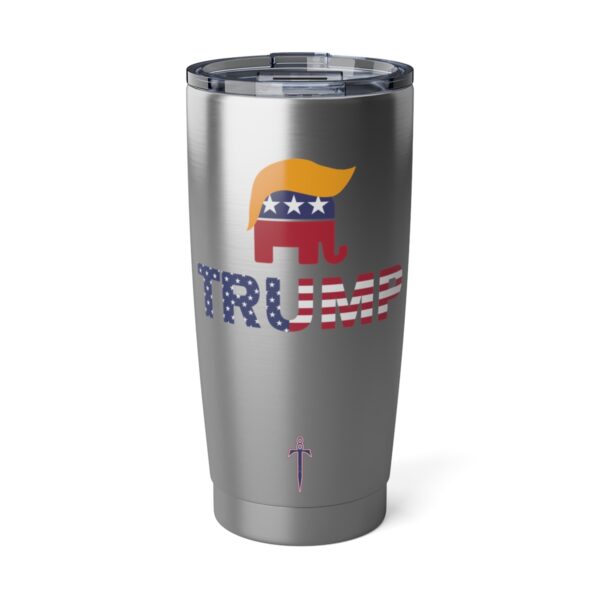 Trump 8 - Gold Haired Trump Vagabond 20oz Tumbler - Image 2