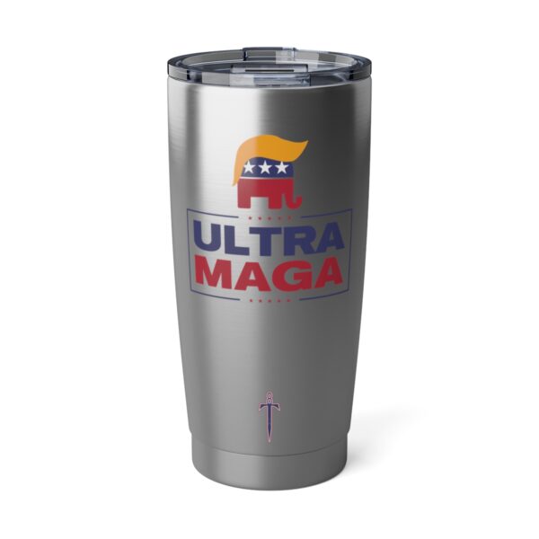 Trump 8 - Gold Haired Elephant Ultra Maga Vagabond 20oz Tumbler - Image 2