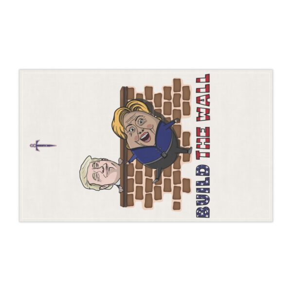 Trump 8 - Build The Wall Kitchen Towel - Image 3