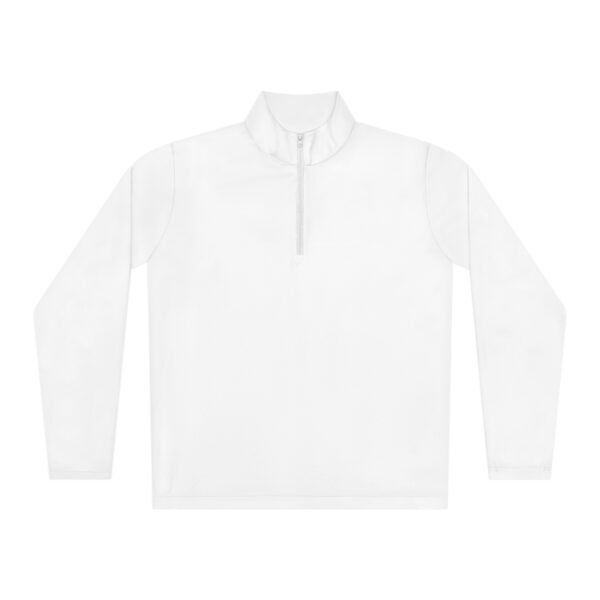 Trump 8 - Branded White Quarter-Zip Pullover - Image 2