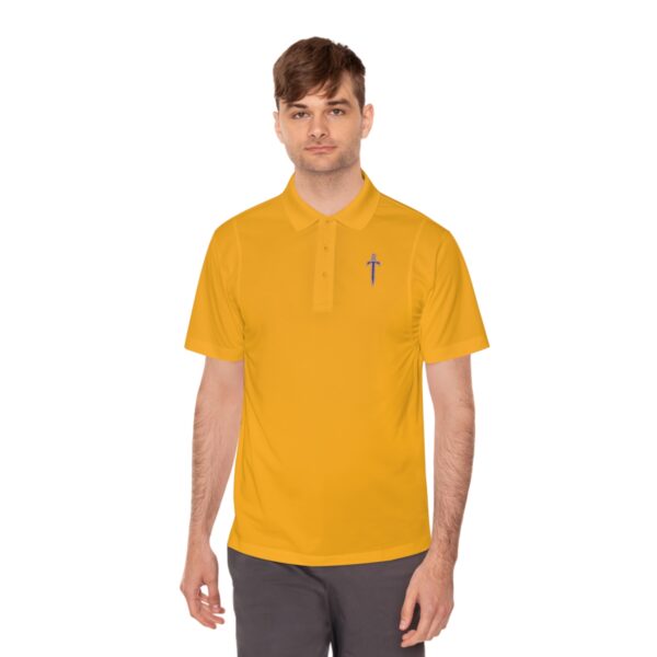 Trump 8 - Branded Men's Sport Polo Shirt - Image 9