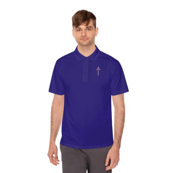 Trump 8 - Branded Men's Sport Polo Shirt - Image 21