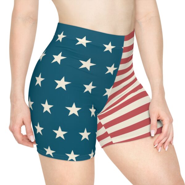 Trump 8 - Women's Biker Shorts - Image 4