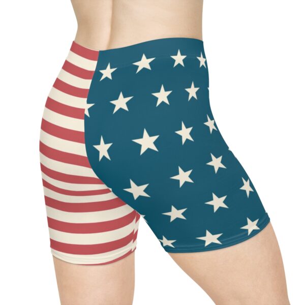 Trump 8 - Women's Biker Shorts - Image 5