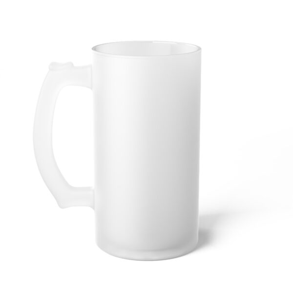 Trump 8 - Branded Frosted Glass Beer Mug - Image 4