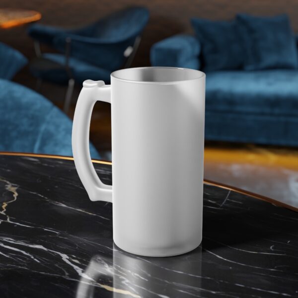 Trump 8 - Branded Frosted Glass Beer Mug - Image 7