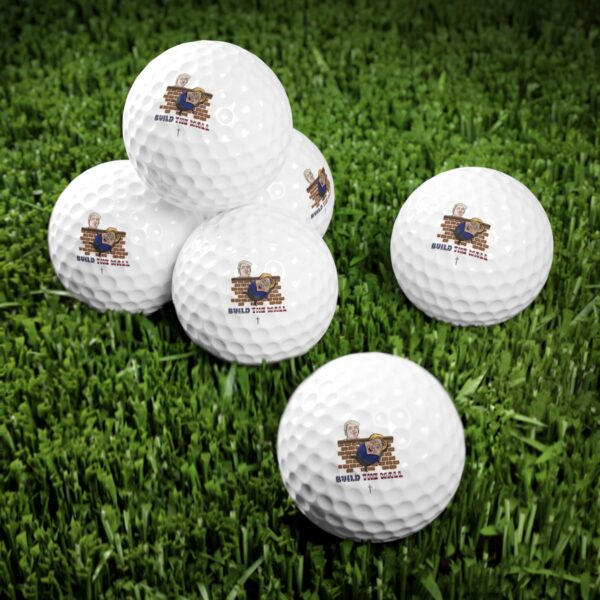 Trump 8 - Build The Wall 6 Piece Golf Ball Set - Image 4