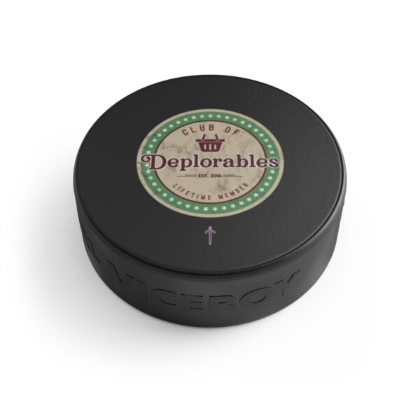 Trump 8 - Deplorables Hockey Puck - Image 3