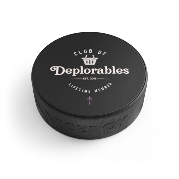 Trump 8 - Club Of Deplorables Hockey Puck - Image 3