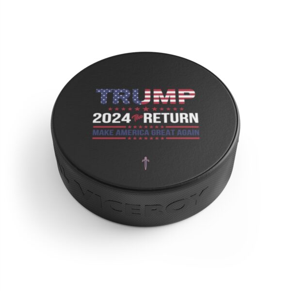 Trump 8 - Trump 2024 the Return Hockey Puck - Image 3