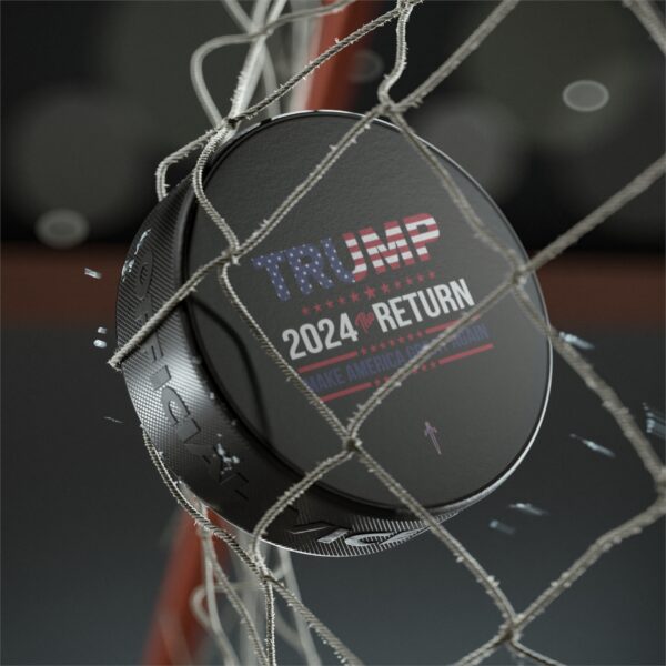 Trump 8 - Trump 2024 the Return Hockey Puck - Image 4