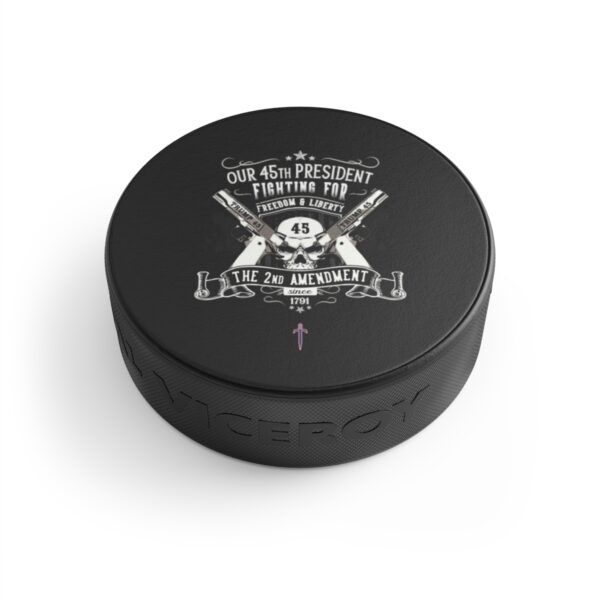 Trump 8 - 2ND Amendment Hockey Puck - Image 3