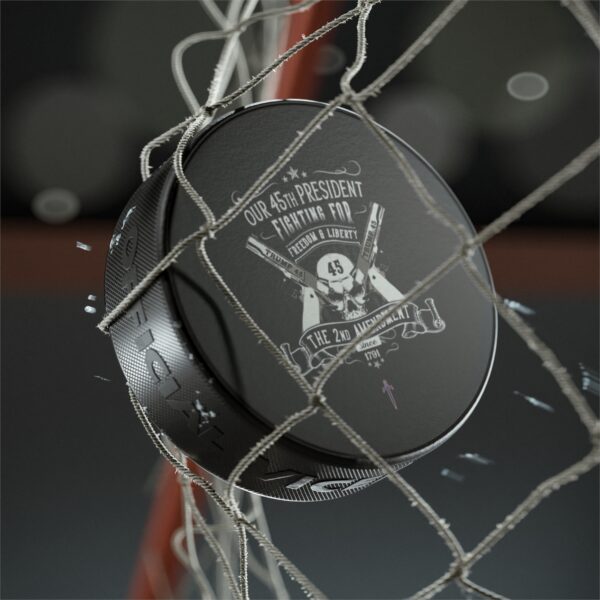 Trump 8 - 2ND Amendment Hockey Puck - Image 4