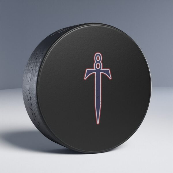 Trump 8 Branded Hockey Puck