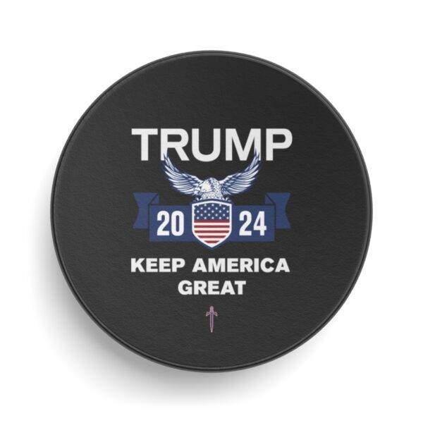 Trump 8 - Keep America Great Hockey Puck - Image 2