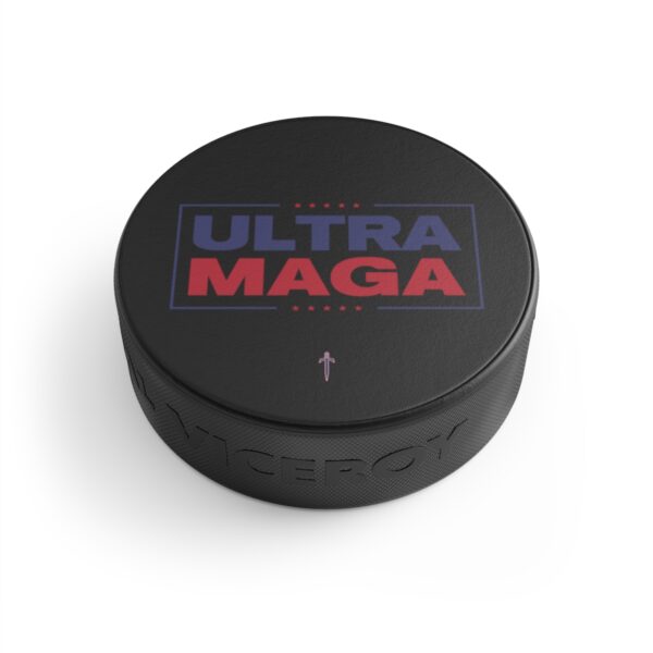 Trump 8 - Ultra Maga Hockey Puck - Image 3