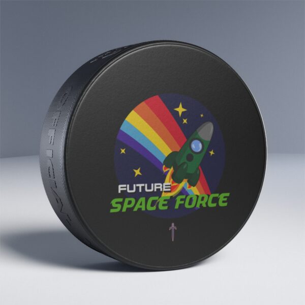 Trump 8 - Future Space Force Hockey Puck