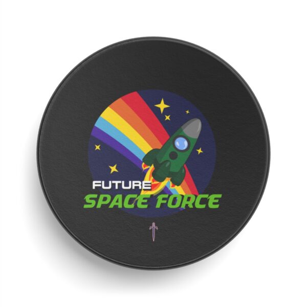 Trump 8 - Future Space Force Hockey Puck - Image 2